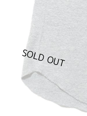 画像4: 【 UES（ウエス） 】 長袖サーマルヘンリーネックTシャツ [ 杢グレー ] 再入荷！