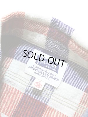 画像10: 【 Pherrow's（フェローズ） 】 ライトウェイトフランネルチェックシャツ [ NATURAL/PURPLE ]