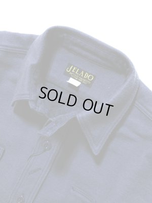 画像8: 【 JELADO（ジェラード） 】 起毛ドビークロスネルワークシャツ [ Maryland Shirts ] [ オールドネイビー ]
