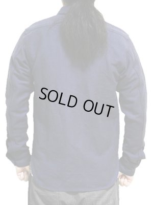 画像2: 【 JELADO（ジェラード） 】 起毛ドビークロスネルワークシャツ [ Maryland Shirts ] [ オールドネイビー ]