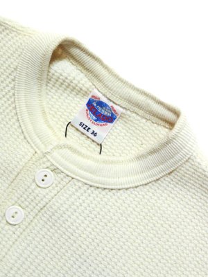 画像5: 【 JELADO（ジェラード） 】 10/- MEGA メガサーマルヘンリーネックTシャツ [ ATHLETIC BRAND ] [ VANILA ]