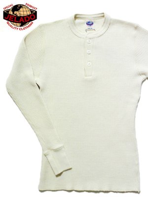 画像1: 【 JELADO（ジェラード） 】 10/- MEGA メガサーマルヘンリーネックTシャツ [ ATHLETIC BRAND ] [ VANILA ]