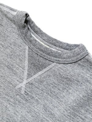 画像3: 【 BUZZ RICKSON'S（バズリクソンズ） 】 セットインクルースウェット SET-IN CREW SWEAT [ SOLID MODEL ] [ H.GRAY ]