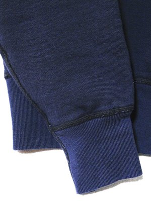 画像2: 【 BUZZ RICKSON'S（バズリクソンズ） 】 セットインクルースウェット SET-IN CREW SWEAT [ SOLID MODEL ] [ NAVY ]