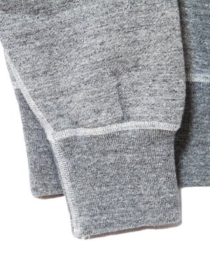 画像2: 【 BUZZ RICKSON'S（バズリクソンズ） 】 セットインクルースウェット SET-IN CREW SWEAT [ SOLID MODEL ] [ H.GRAY ]