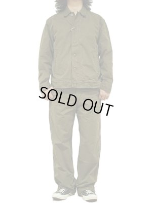 画像10: 【 FULLCOUNT（フルカウント） 】　Old Japanese Twill US Navy Utility Jacket [ OLIVE ]