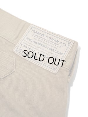 画像8: 【 Pherrow's（フェローズ） 】　ヴィンテージチノクロスワークパンツ　[ FRONTIER SERIES ]