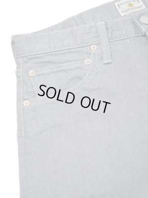 画像3: 【 Pherrow's（フェローズ） 】　ストレッチデニムアンクルパンツ　[ STRETCH DENIM ]　[ GRAY ] 