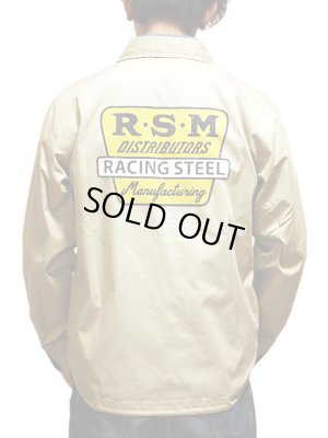 画像2: 【 Pherrow's（フェローズ） 】　コーチジャケット　[ R.S.M Racing Steel ]