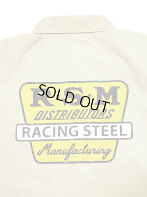 画像8: 【 Pherrow's（フェローズ） 】　コーチジャケット　[ R.S.M Racing Steel ]