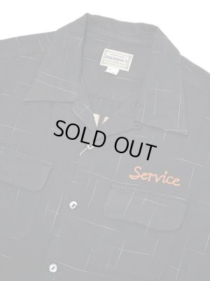 画像3: 【 Pherrow's（フェローズ） 】 カスリ柄ボーリングシャツ [BOWLING SHIRT] [ Motor Tonic ]