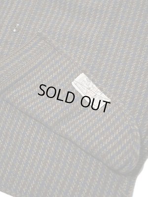 画像6: 【 Pherrow's（フェローズ） 】　ヘビーウェイトフランネルシャツ　[ オリーブ x グレー千鳥 ]