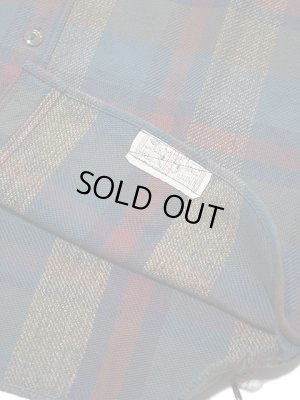 画像6: 【 Pherrow's（フェローズ） 】　ヘビーウェイトフランネルシャツ　[ ブルーグレー x バーガンディ ]