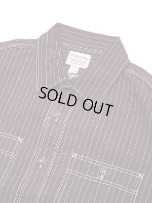 画像3: 【 Pherrow's（フェローズ） 】　シアサッカーワークシャツ　[ Wabash Stripe Work Shirts ]