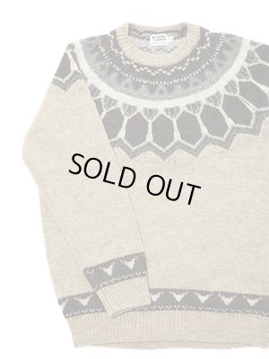 画像3: 【 Pherrow's（フェローズ） 】　雪柄ジャガードニットセーター　[ Jacquard Knit Sweater ]