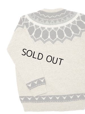 画像4: 【 Pherrow's（フェローズ） 】　雪柄ジャガードニットセーター　[ Jacquard Knit Sweater ]