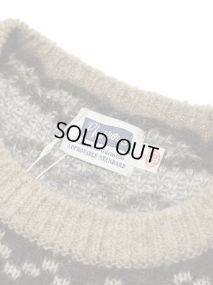 画像7: 【 Pherrow's（フェローズ） 】　雪柄ジャガードニットセーター　[ Jacquard Knit Sweater ]