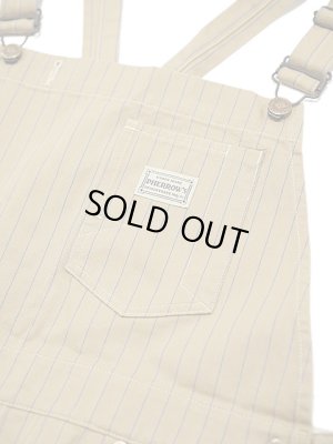 画像4: 【 Pherrow's（フェローズ） 】　271OA　コークストライプオーバーオール　[ Low Back Style Overall ]　[ COKE STRIPE ]