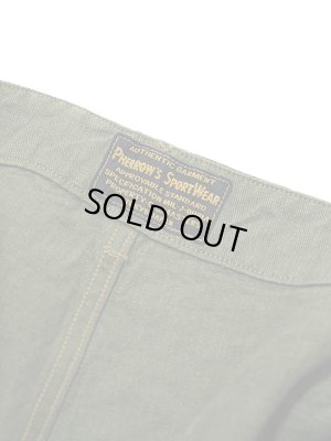 画像12: 【 Pherrow's（フェローズ） 】　リネンデニムメディカルショーツ　[ OLIVE ]