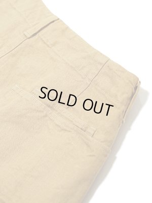 画像11: 【 Pherrow's（フェローズ） 】　リネンデニムメディカルショーツ　[ MUSTARD ]