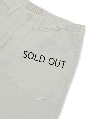 画像4: 【 Pherrow's（フェローズ） 】　リネンデニムメディカルショーツ　[ OLIVE ]