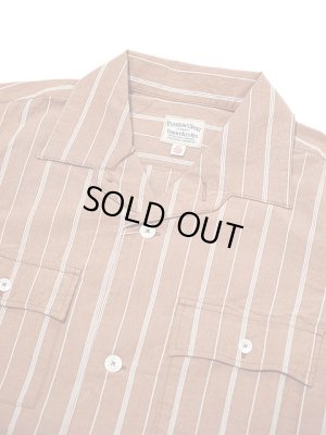 画像3: 【 Pherrow's（フェローズ） 】 半袖ストライプオープンシャツ [  STRIPE OPEN SHIRTS ]