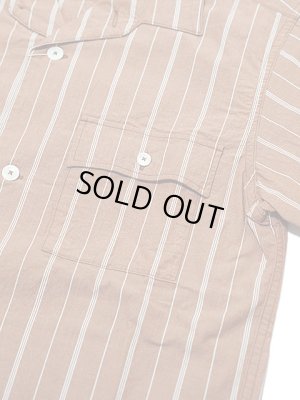 画像4: 【 Pherrow's（フェローズ） 】 半袖ストライプオープンシャツ [  STRIPE OPEN SHIRTS ]