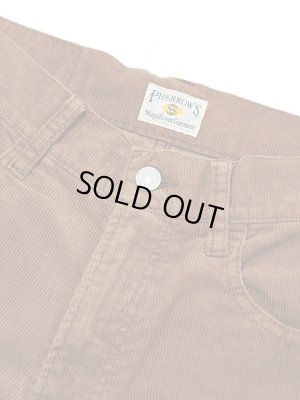 画像3: 【 Pherrow's（フェローズ） 】　コーデュロイパンツ　[ Cotton Corduroy Pants ]