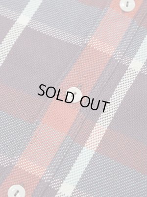 画像9: 【 Pherrow's（フェローズ） 】　ヘビーウェイトフランネルチェックシャツ　[ PURPLE x RED ]