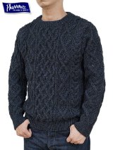 【 Pherrow's（フェローズ） 】　ローゲージケーブルニットセーター　[ Hand Knitting Sweater Cable Pattern ]