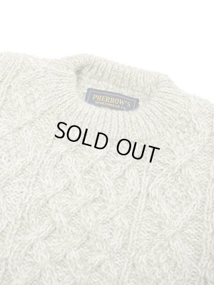 画像5: 【 Pherrow's（フェローズ） 】　ローゲージケーブルニットセーター　[ Hand Knitting Sweater Cable Pattern ]