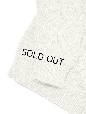 画像6: 【 Pherrow's（フェローズ） 】　ローゲージケーブルニットセーター　[ Hand Knitting Sweater Cable Pattern ]