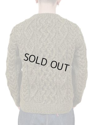 画像2: 【 Pherrow's（フェローズ） 】　ローゲージケーブルニットセーター　[ Hand Knitting Sweater Cable Pattern ]