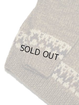 画像6: 【 Pherrow's（フェローズ） 】　雪柄ローゲージニットセーター　[ Hand Knitting Sweater Snow Pattern ]