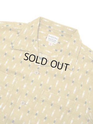 画像3: 【 Pherrow's（フェローズ） 】　ドビー織りオープンカラーシャツ　[  Dobby Open Shirts ] [ MUSTARD ]