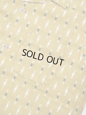 画像4: 【 Pherrow's（フェローズ） 】　ドビー織りオープンカラーシャツ　[  Dobby Open Shirts ] [ MUSTARD ]