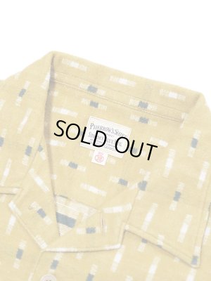 画像7: 【 Pherrow's（フェローズ） 】　ドビー織りオープンカラーシャツ　[  Dobby Open Shirts ] [ MUSTARD ]