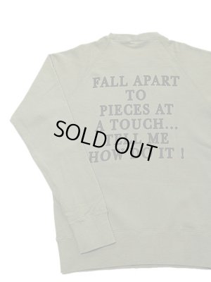 画像2: 【 FREE RAGE（フリーレイジ） 】　ラグランクルースウェット 　[ SKULL DOG (FOOTBALL) ]