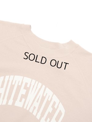 画像3: 【 メール便可 】 【 DUBBLEWORKS（ダブルワークス） 】 カットオフスリーブスウェット [ Cut Off Sleeve Sweat ] [ WHITEWATER ] [ PINK ]