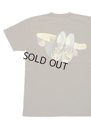 画像2: 【 メール便可 】 【 FREE RAGE x Lua 】　別注プリントTシャツ 　[ Hendrix x Era ] [ BROWN ]