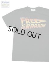 【 FREE RAGE 】　プリントTシャツ 　[  Free To The Raaage ] [ SUMI ] 【 メール便可 】