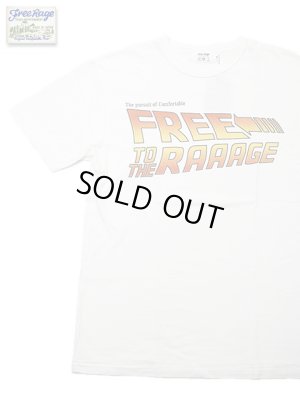 画像1: 【 FREE RAGE 】　プリントTシャツ 　[  Free To The Raaage ] [ WHITE ] 【 メール便可 】