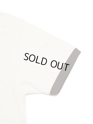 画像5: 【 FREE RAGE 】　リンガープリントTシャツ [ Hello?! ] [ WHITE x BROWN ] 【 メール便可 】