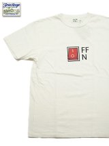 【 FREE RAGE 】　プリントTシャツ [ ON or OFF ] [ WHITE ] 【 メール便可 】