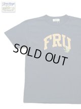 【 FREE RAGE 】　職人プリントTシャツ [ アオガエル ] [ NAVY ] 【 メール便可 】