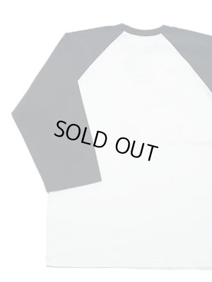 画像2: 【 FREE RAGE（フリーレイジ） 】　Baseball Tee [ Curry Boy ] [ WHITE x SUMI ] 【 メール便可 】 