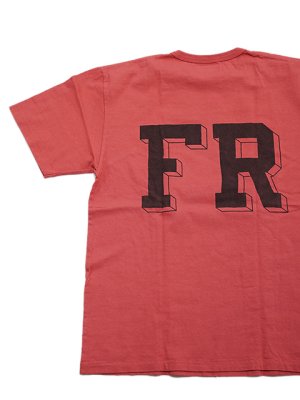 画像2: 【 FREE RAGE 】　プリントTシャツ [ No.25 ] [ RED] 【 メール便可 】