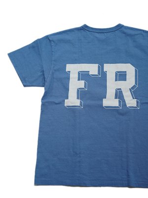 画像2: 【 FREE RAGE 】　プリントTシャツ [ No.25 ] [ BLUE] 【 メール便可 】