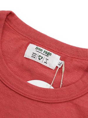 画像7: 【 FREE RAGE 】　プリントTシャツ [ No.25 ] [ RED] 【 メール便可 】