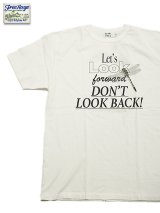 【 FREE RAGE 】　職人Tシャツ [ Look Forward ] [ WHITE ] 【 メール便可 】